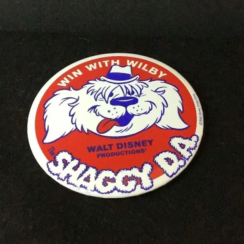 Vintage Walt Disney, the shaggy DA movie advertising Penton